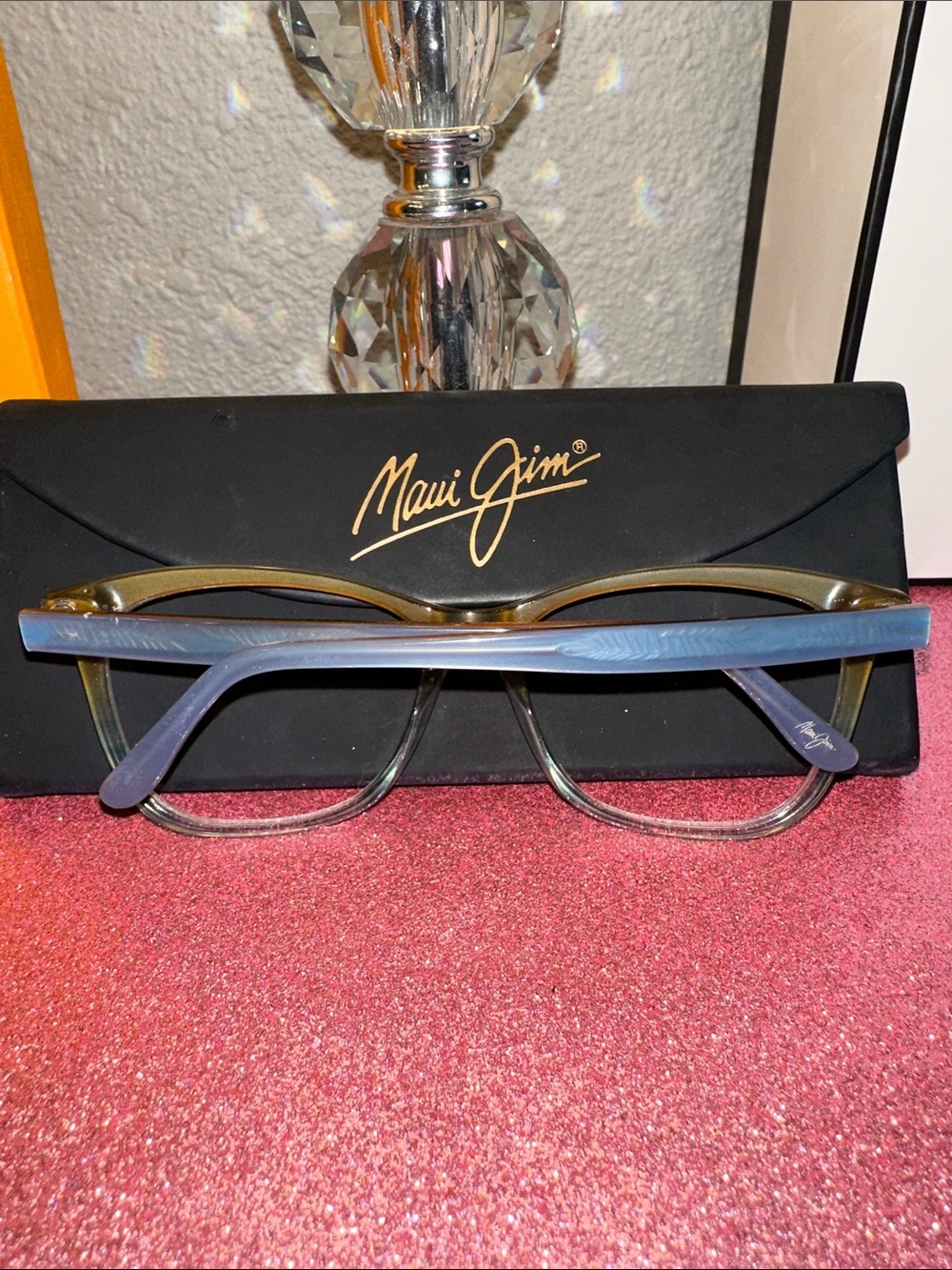 Maui Jim Blue Gradient Cat-Eye Eyeglasses - Picture 5 of 7